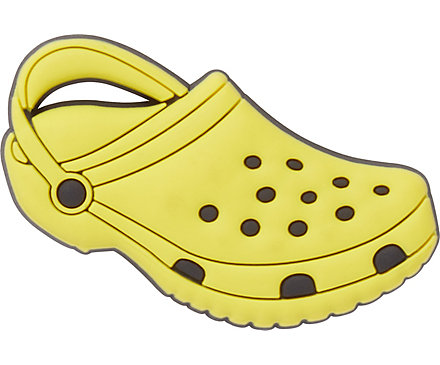 yellow crocs with jibbitz