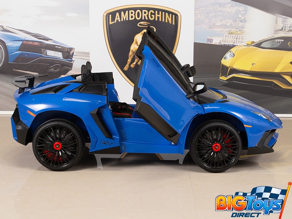 blue lamborghini for kids