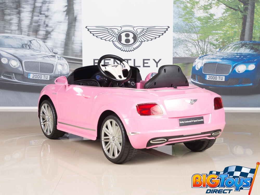 pink bentley toy car