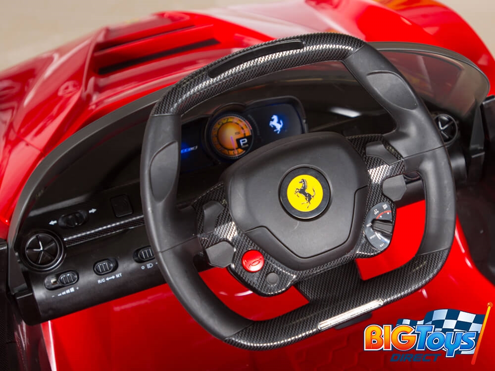 kids ride on ferrari