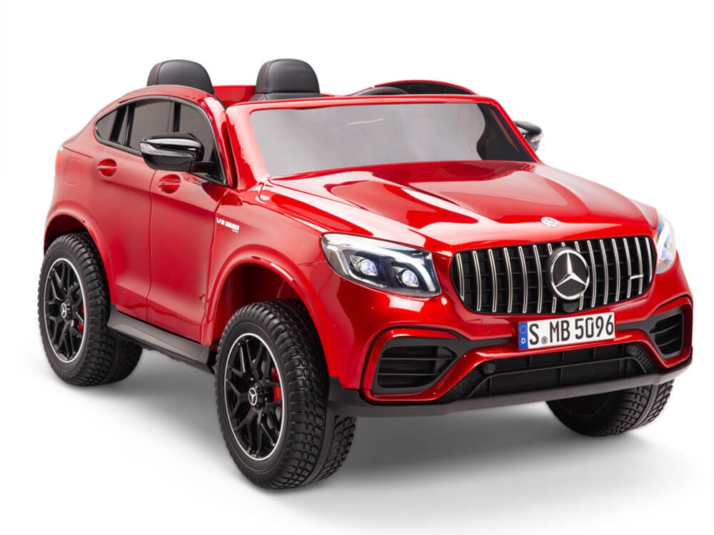 12v Mercedes Amg Glc63s Kids Ride On Car With Remote Control Red
