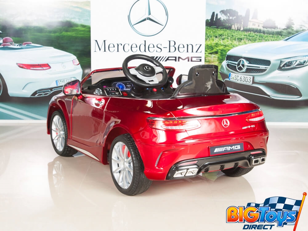 red mercedes power wheels