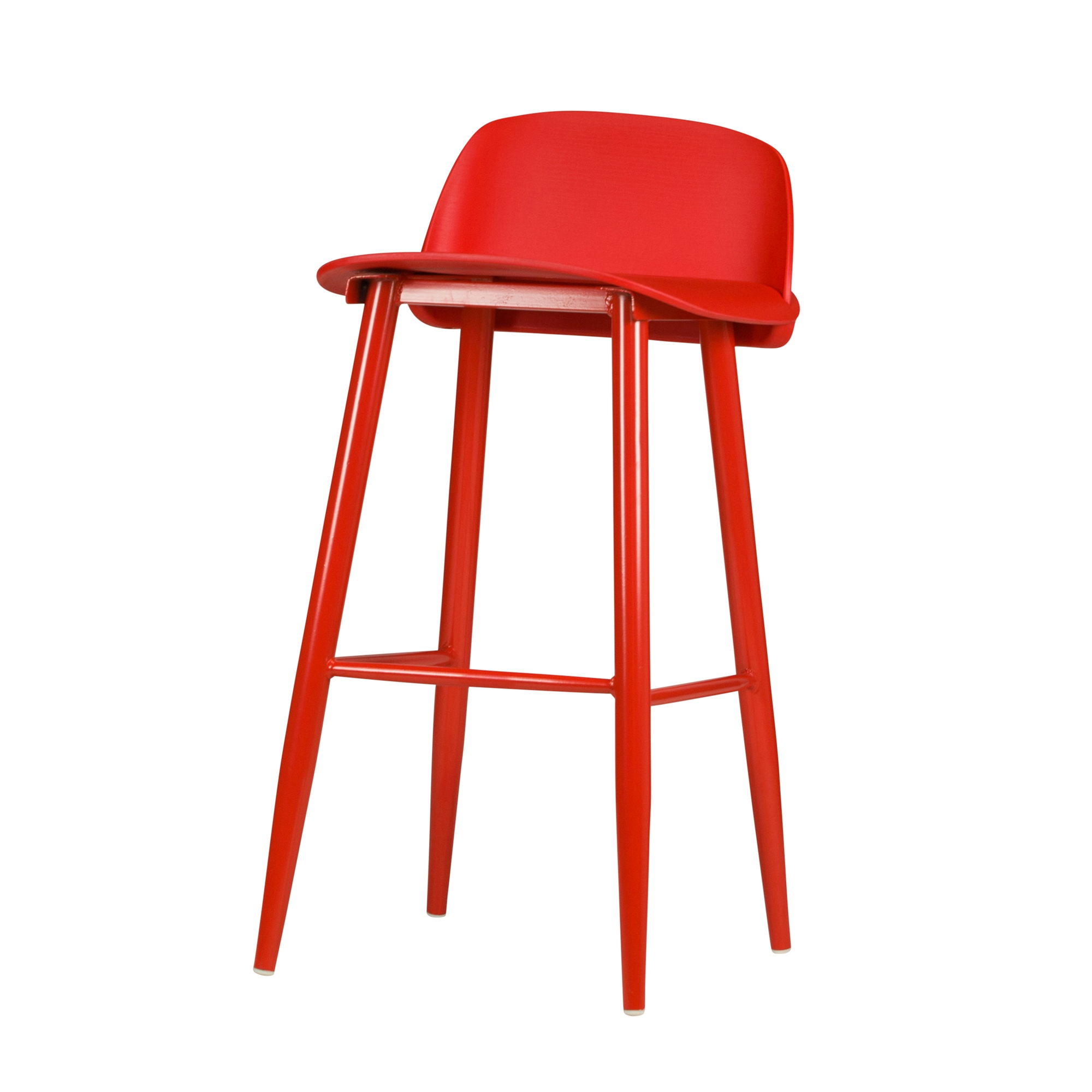 SoCo Counter Stool in Red