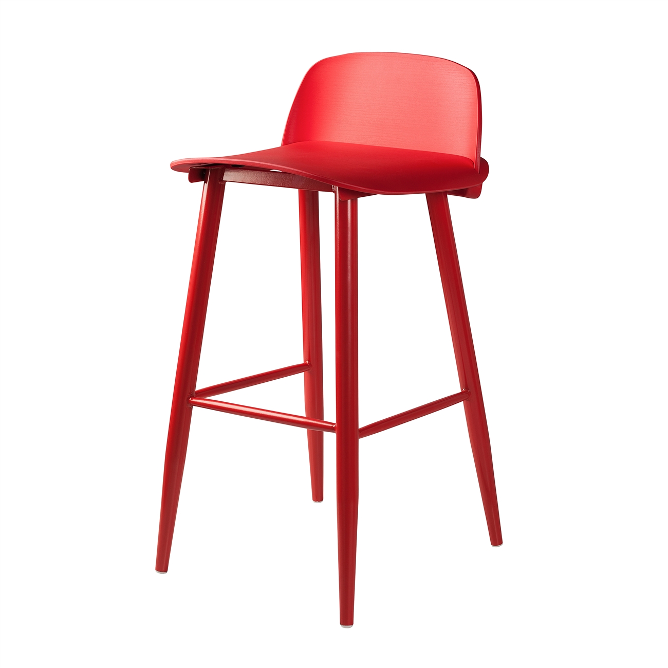 red bar stools