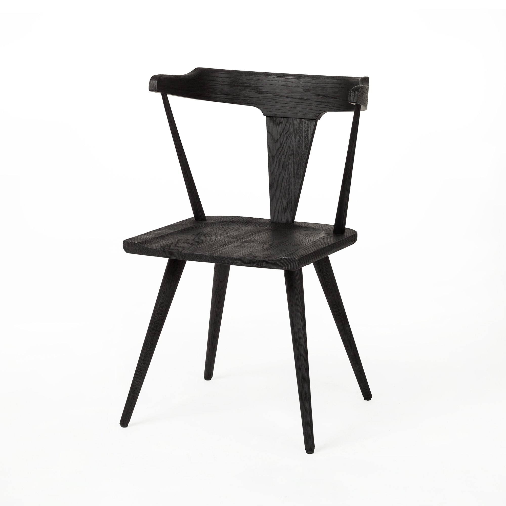 Belfast Ripley Dining Chair, Black Oak