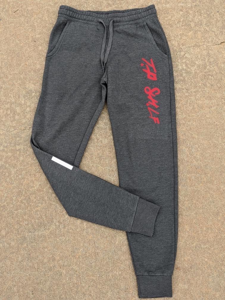 charcoal washed joggers