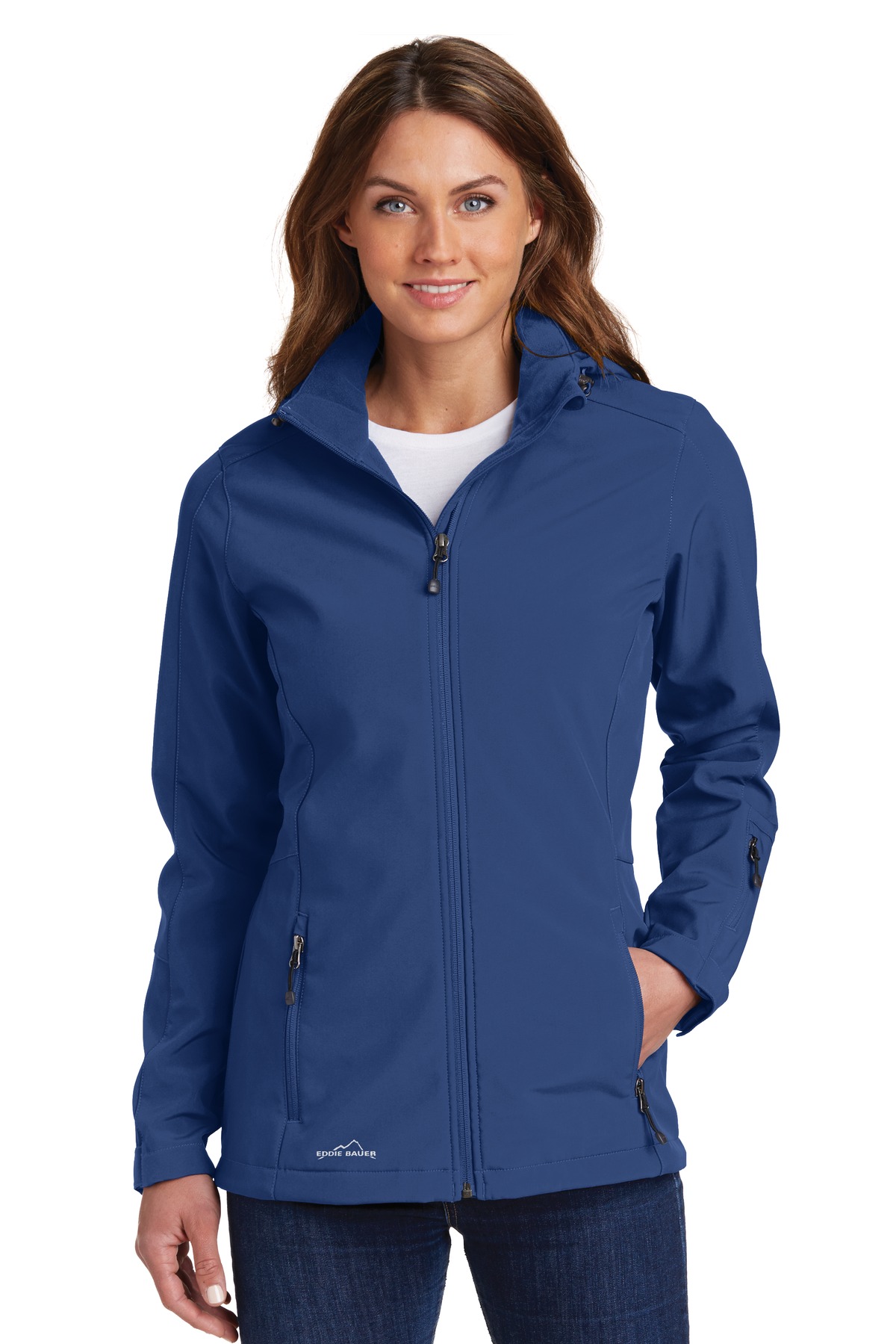 Eddie Bauer Ladies Hooded Soft Shell 