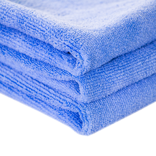 Fluffy Finish Blue Microfiber 16x16 (3-Pack) - MF_112_3