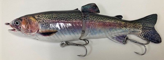 LOZ Glide Bait'n with the new HYPER SHAD in 47-48 degree water