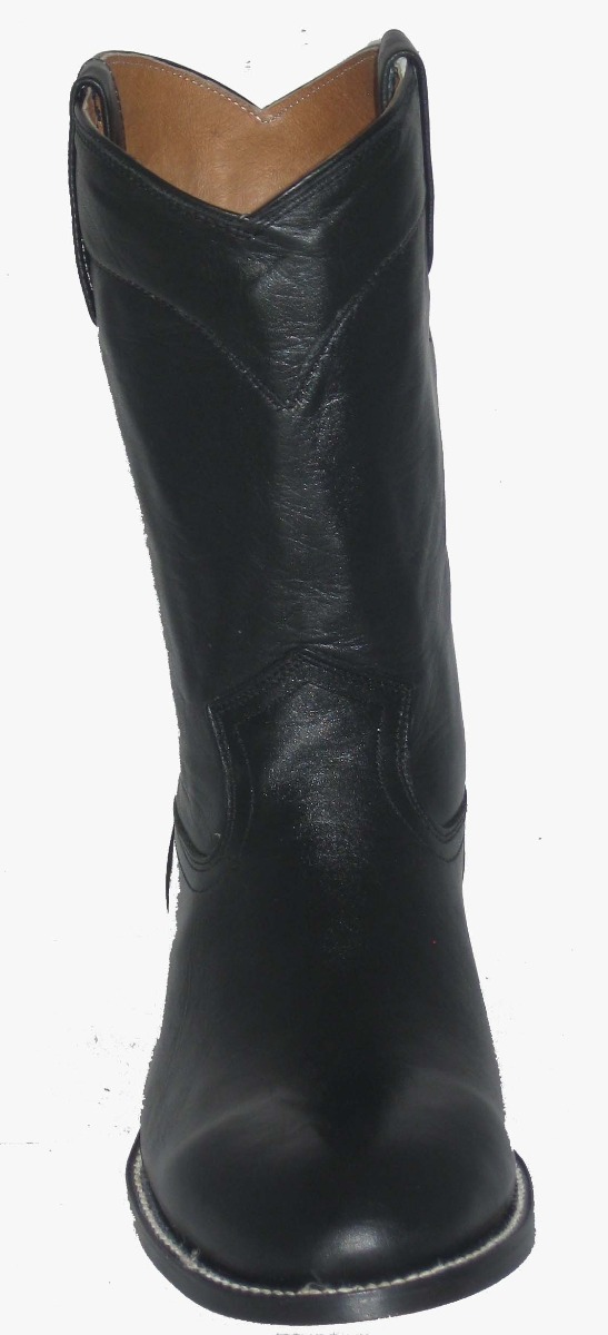 Bottes Western Cowboy Roper Hurricane Bandit - Cuir Premium Marron - Taille US 9 (large) - Neuf Dans Boîte