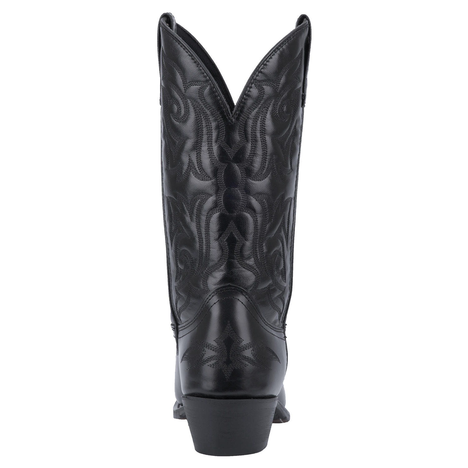 Laredo Black Leather Western Cowboy Boots, 7640, Size 9 Laredo Men main image 2