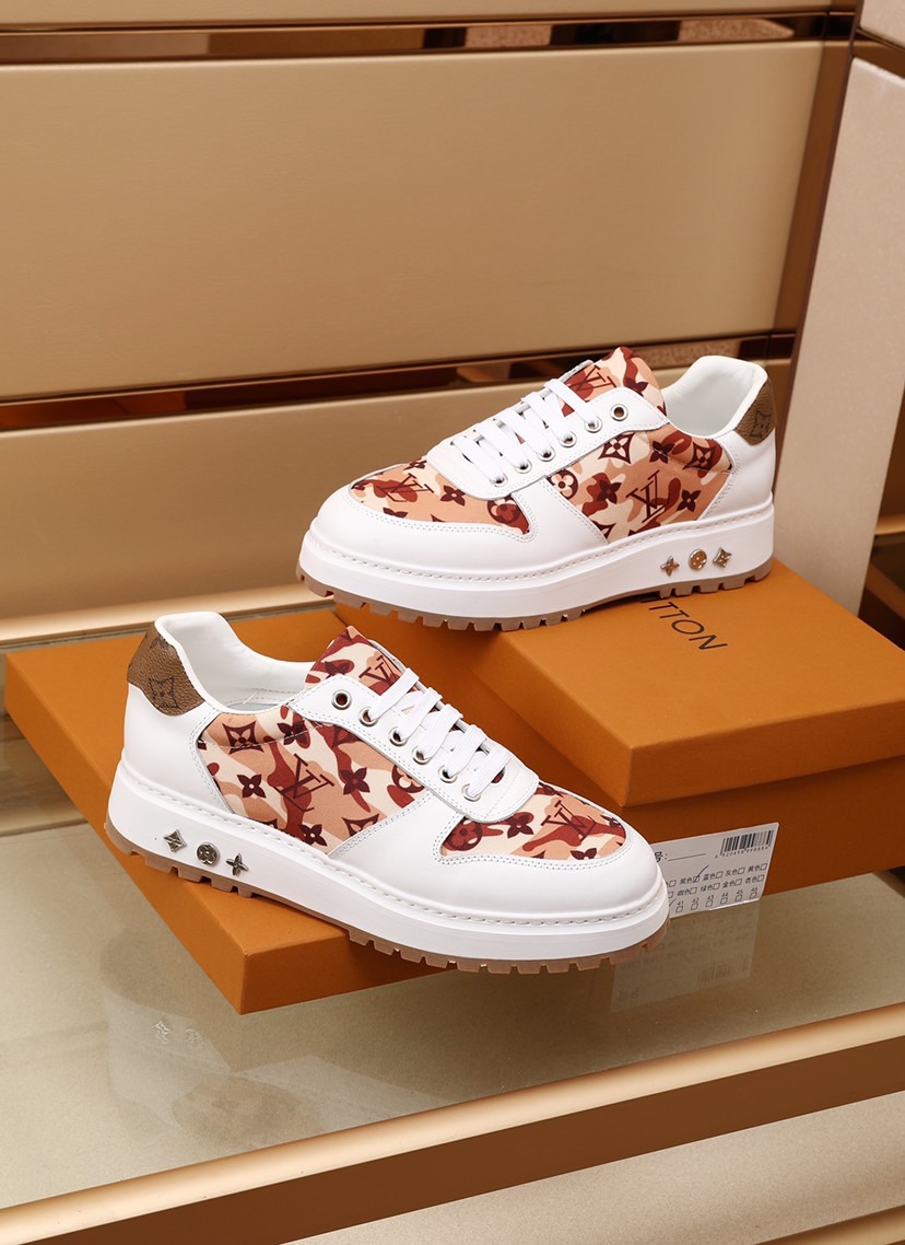 Louis Vuitton Brown & White Skate Trainers – Savonches