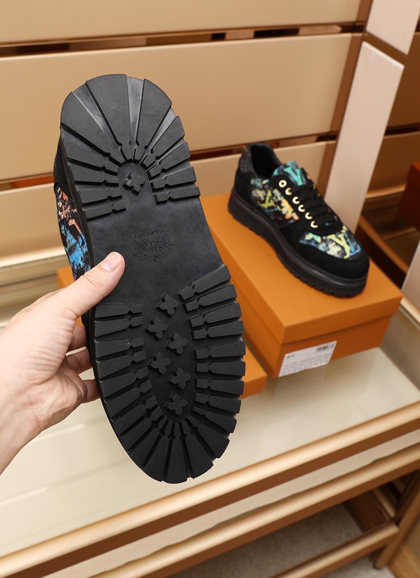 Black Multi Color Louis Vuitton Sneakers Size: 7.5-13 Gender: Men 2021 new  casual style men's shoes. This is a brand new seasonal design with perfect  workmanship to create cabinet quality. These Louis