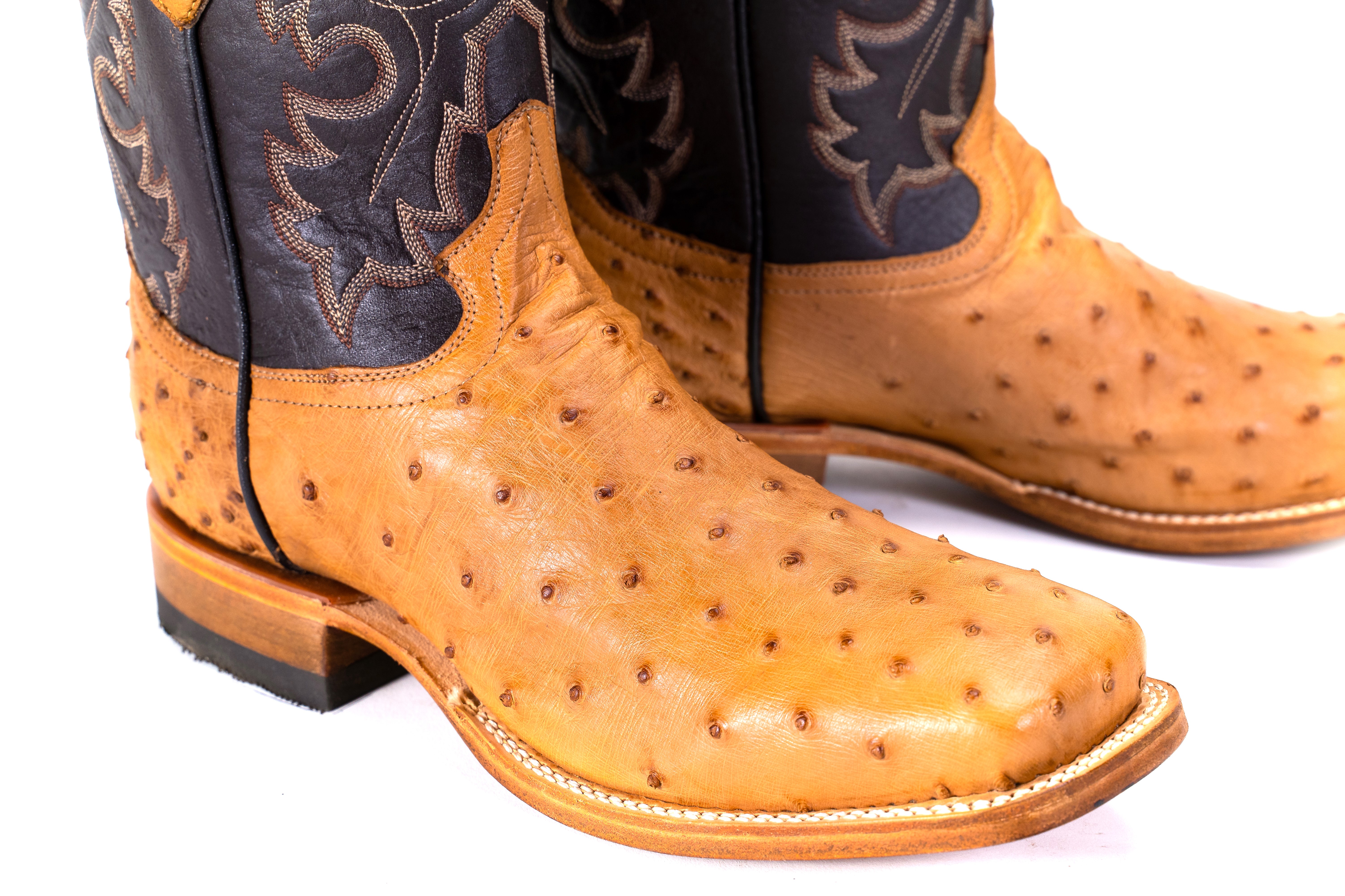 Mens Ostrich Cowboy Boots 79