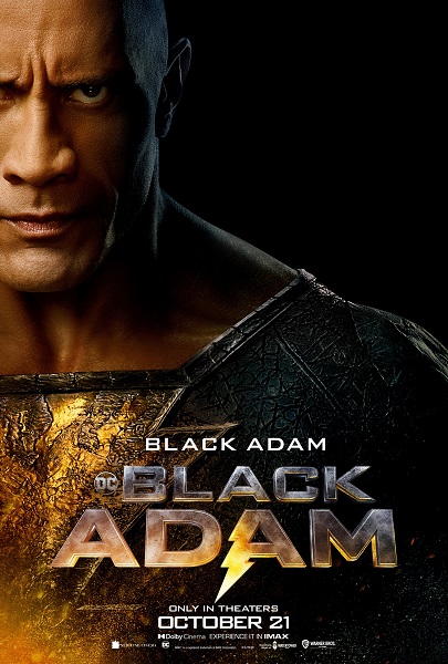 Black Adam - original movie poster - 27x40