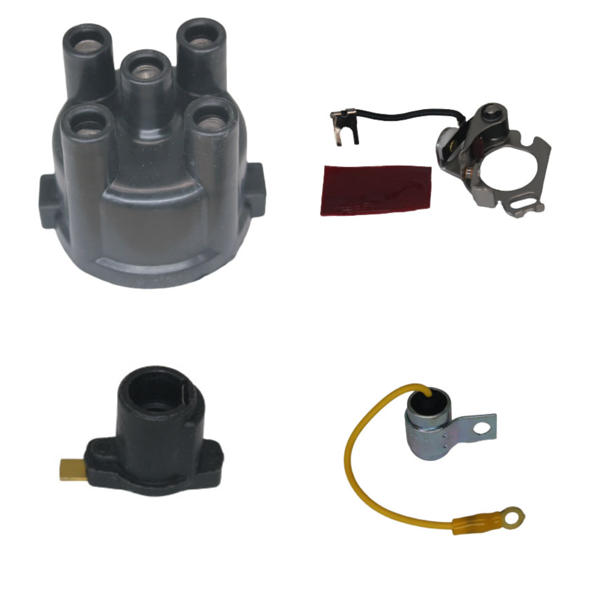 Ignition Kit Distributor Cap, Rotor, Points & Condenser for Satoh