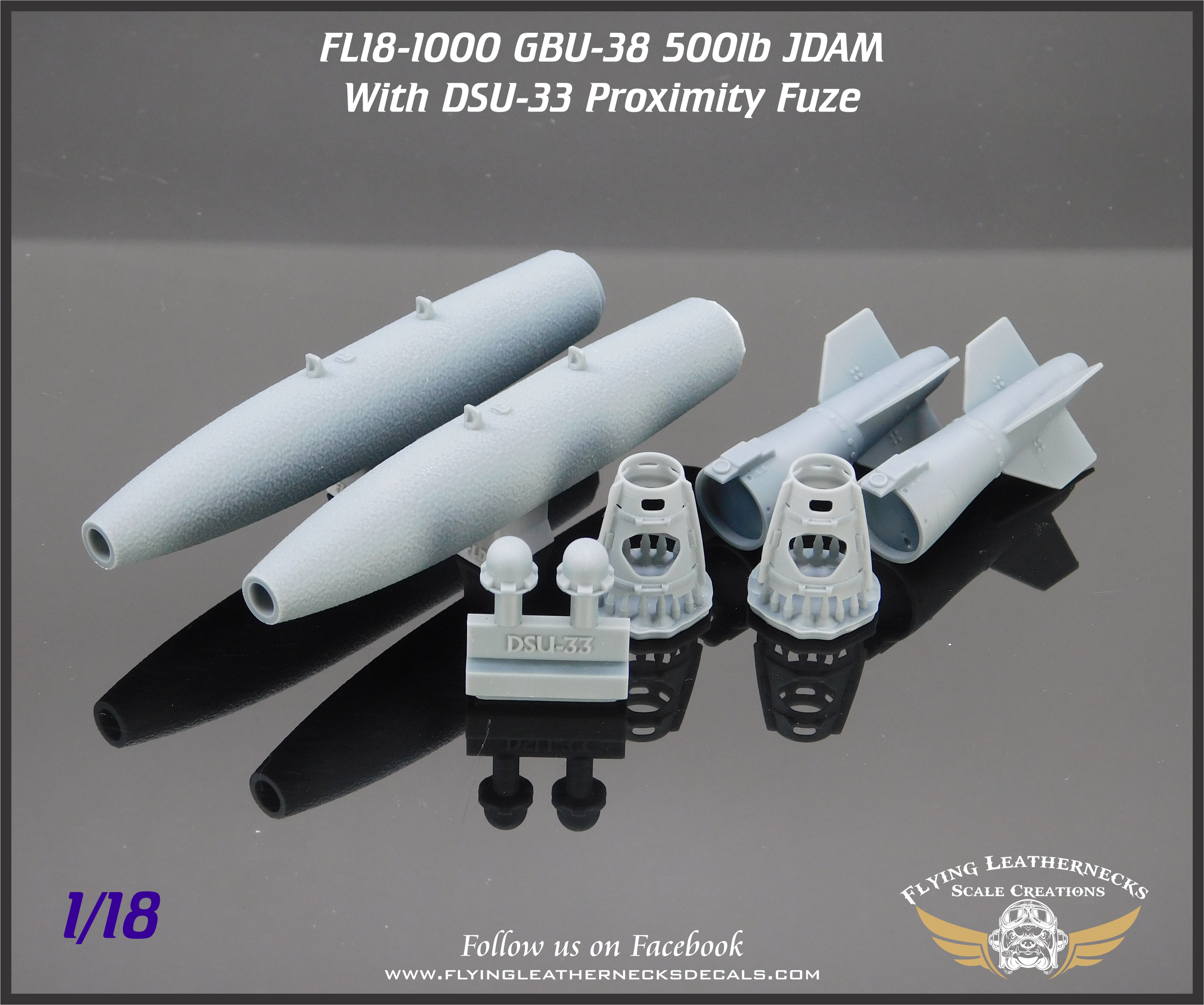 FL18-1001 GBU-38 500lb JDAM with MXU-735