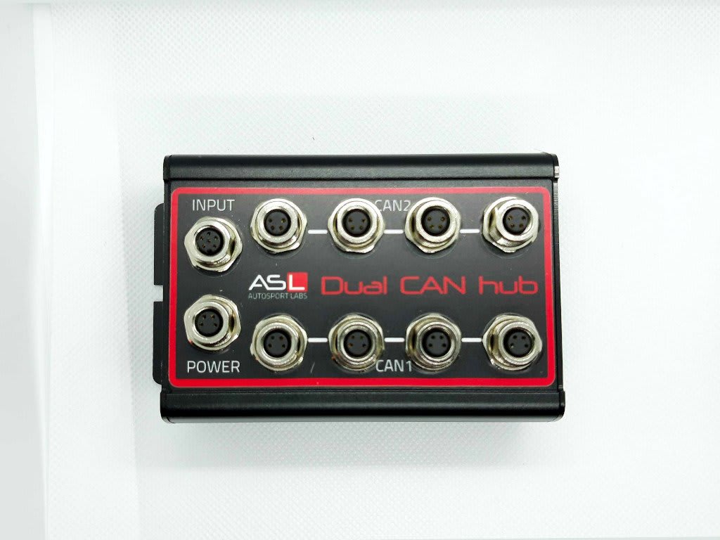 Powered 8 port dual CAN bus hub kit