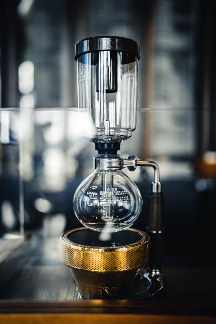 Siphon extraction coffee machine household small glass siphon pot American  automatic coffee making office Mocha pot