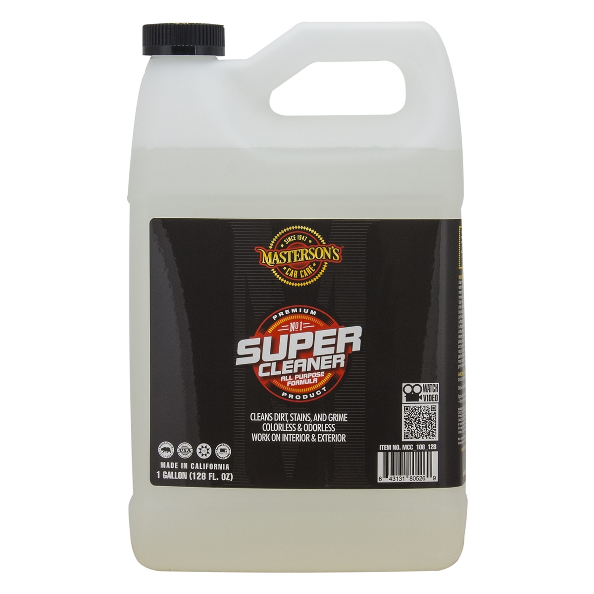 Super Cleaner All Purpose Formula 1 Gal Mcc 108 128