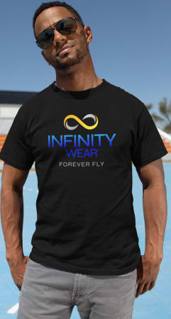 Infinity Wear Black T-Shirt