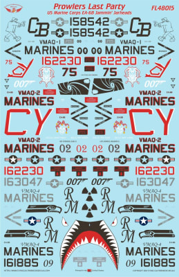 FL48015 EA-6B Prowlers