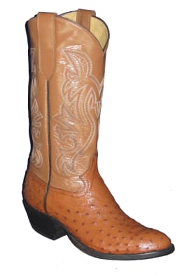 Mens Ostrich Cowboy Boots 94