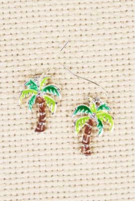 Sandyshore Palm Tree Earrings