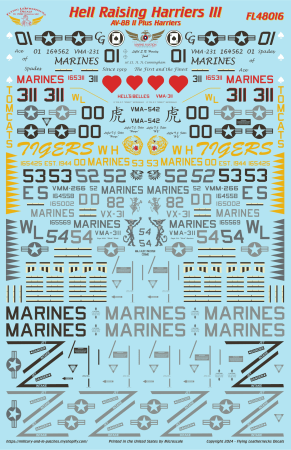 FL48016 Hell Raising Harriers III - PRE-ORDER (Due Feb/Mar '26)