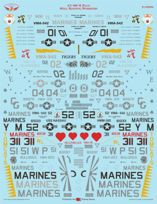 FL32006 AV-8B Harriers