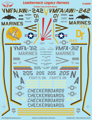 FL32009 F/A-18C/D Leatherneck Legacy Hornets