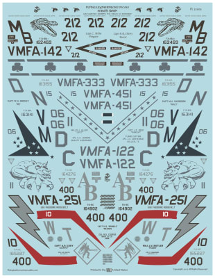 FL32003 F/A-18A/C Hornets