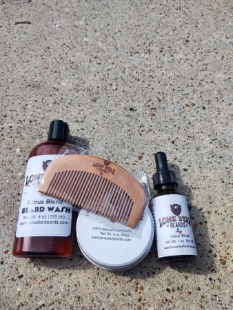 Beard Combo with Fine Tooth Comb