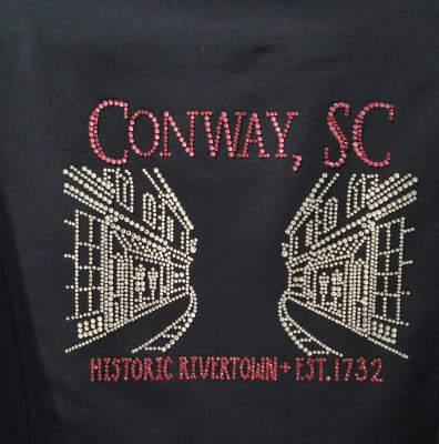 Conway, SC Rhinestone Design Jacket
