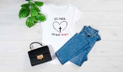 Let Faith Fill Your Heart Tee