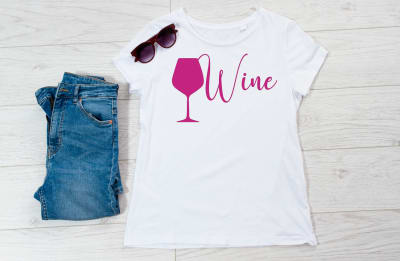 Wine Graphic Tee