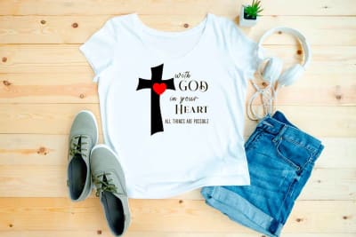 GOD in your Heart Tee