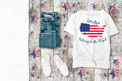 America Belong to the People Graphic Tee