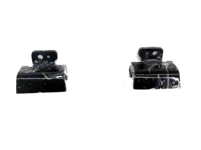 NEW HP G6-2000 SERIES 681811-001 GENUINE LCD HINGE COVER BLACK Left + Right Set