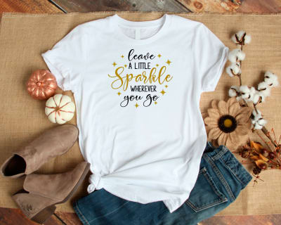 Leave a Little Sparkle Tee
