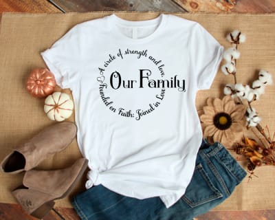 Our Family Graphic Tee
