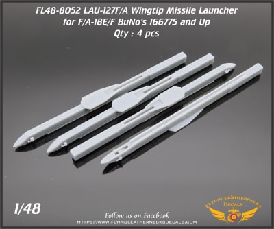 FL48-8052 LAU-127F/A - F/A-18E/F Wing tip launchers BuNo 166775 and up