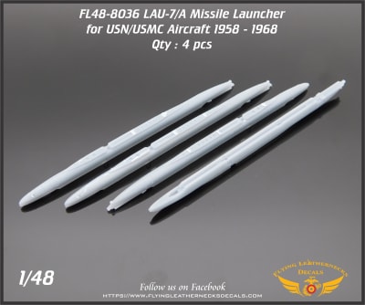 FL48-8036 LAU-7/A Missile Launcher for USN/USMC 1958 - 1968