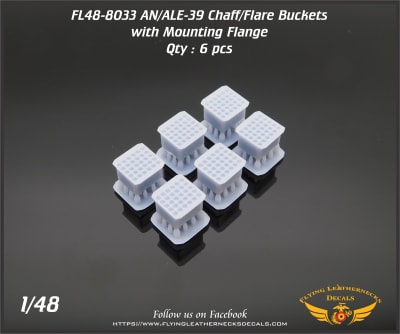FL48-8033 AN/ALE-39 Chaff/Flare Buckets with flange