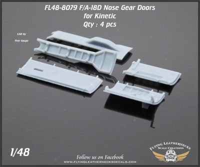 FL48-8079 F/A-18D Nose Gear Doors for Kinetic