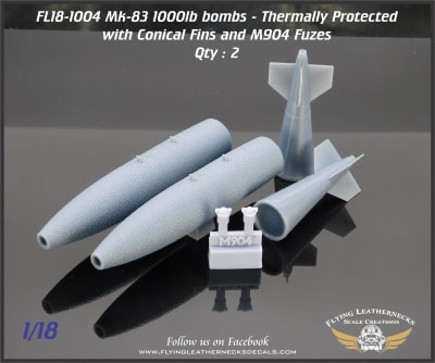 FL18-1004 Mk-83 1000lb Bombs - Thermally Protected