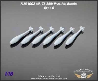 FL18-1002 MK-76 25lb Practice Bombs