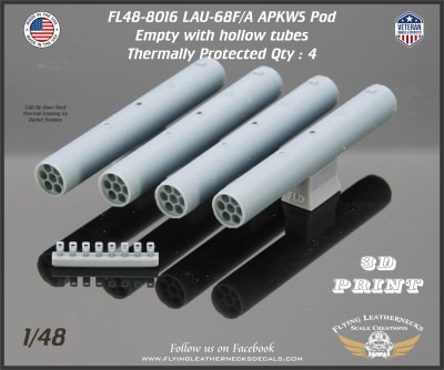 FL48-8016 LAU-68F/A APKWS Pod (empty)