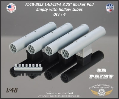 FL48-8152 LAU-131/A 2.75" Rocket Pod - Empty