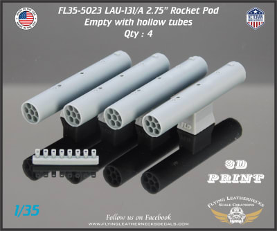 FL35-5023 LAU-131/A 2.75" Rocket Pod - Empty